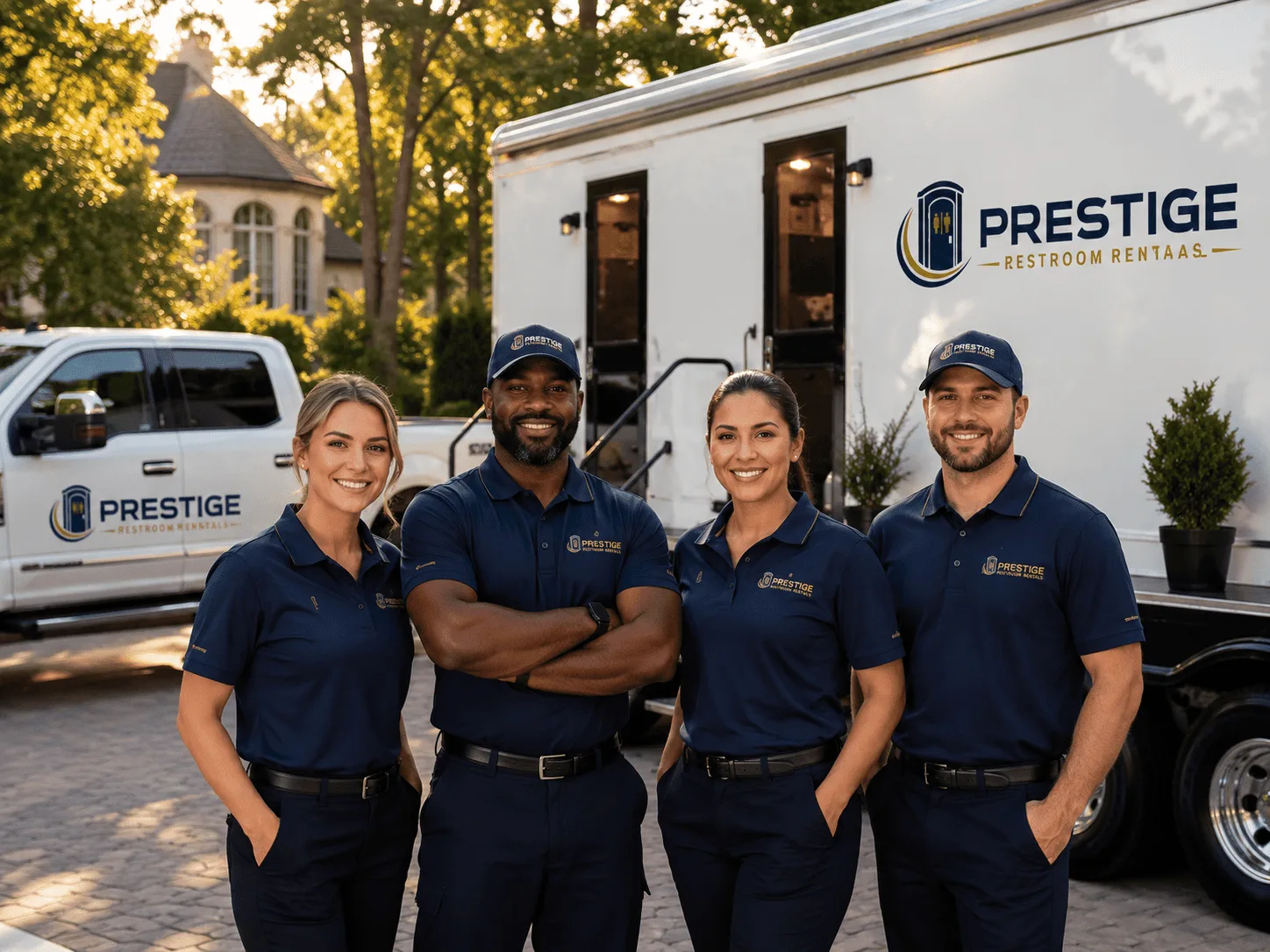 Trusted Luxury Portable Restrooms company in Whitsett, TX